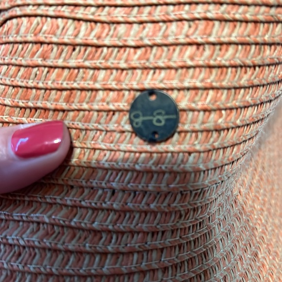 Jessica Simpson Packable Straw Visor Hat - Picture 6 of 7